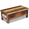 vidaXL Coffee Table | Multicolour | Reclaimed Wood | 90 cm x 45 cm x 35 cm