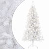 vidaXL Artificial Hinged Christmas Tree 150 cm 150 LEDs Warm White