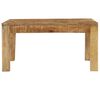 vidaXL Coffee Table 80x80x40 cm Solid Mango Wood