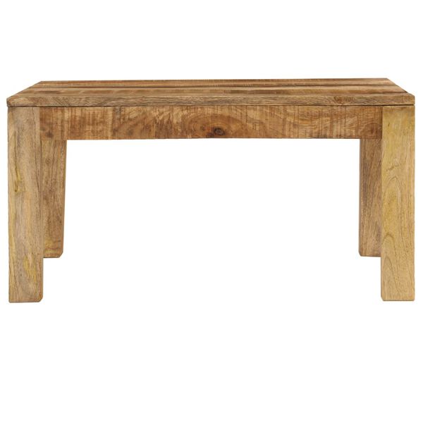 vidaXL Coffee Table 80x80x40 cm Solid Mango Wood