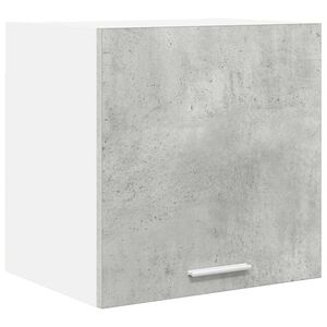vidaXL Hanging Cabinet Concrete Grey and White 40 x 31 x 40 cm