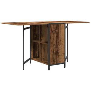 vidaXL Dinning Table 144 x 60 x 75 cm Engineered Wood Old Wood