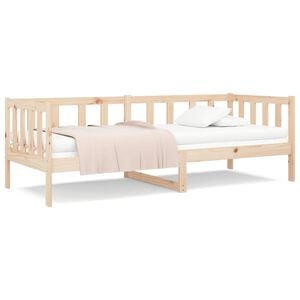 vidaXL Day Bed without Mattress 80x200cm Solid Wood Pine