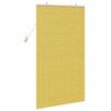 vidaXL Roller Blind with Curtains Manual Yellow 90 x 160 cm Bamboo