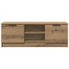 vidaXL TV Cabinet Artisan Oak 102x35x36.5 cm Engineered Wood