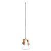 vidaXL Industrial Hanging Lamp 25 W White Round 19 cm E27