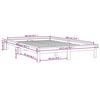 vidaXL Bed Frame without Mattress Honey Brown 140x190 cm Solid Wood