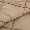 vidaXL Full Year Duvet Taupe 200 x 140 cm Microfiber