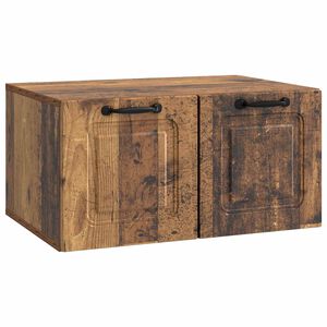 vidaXL Wall-Mounted TV Cabinet Wall-mounted Old Wood 59.5 x 41 x 30 cm
