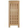vidaXL Wash Bin 35x25x60 cm Solid Wood Teak