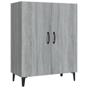 vidaXL Sideboard Grey Sonoma 70x34x90 cm Engineered Wood