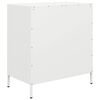 vidaXL Sideboard White 68x39x73.5 cm Cold-rolled Steel