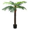 vidaXL Artificial Phoenix Palm | Green | Plastic | Large | Decorative Inlays