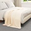 vidaXL Throw Blankets 6 pcs Cream 170 x 130 cm Fleece