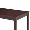 vidaXL Dining Table Dark Brown 180x90x73 cm Pinewood