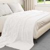 vidaXL Throw Blankets 6 pcs White 270 x 240 cm Fleece