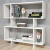 Homemania Bookcase Hera 100x22x111cm White