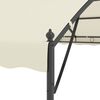 vidaXL Gazebo Fabric Cream
