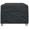 vidaXL Furniture Cover Plain Black 143 x 225 x 90 cm 210D