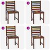 vidaXL Dining Chairs 2 pcs Solid Reclaimed Wood