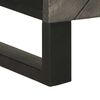 vidaXL Bedside Cabinet Black 50x33x60 cm Solid Wood Mango