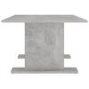 vidaXL Coffee Table Concrete Grey 103.5x60x40 cm Engineered Wood
