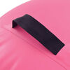 vidaXL Inflatable Gymnastic Roll with Pump 120x90 cm PVC Pink