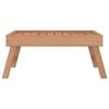 vidaXL Folding Tray 55x35x25 cm Solid Wood Teak