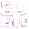 vidaXL Bunk Bed without Mattress with Slide and Curtains Pink 90x200 cm