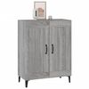 vidaXL Sideboard Grey Sonoma 69.5x34x90 cm Engineered Wood