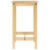 vidaXL 5 Piece Bar Set Solid Wood Pine