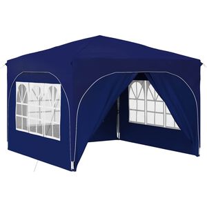 vidaXL Pop-up Party Tent 290 x 290 x 245 cm Blue