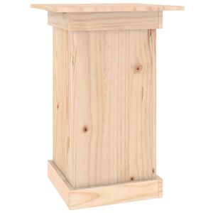 vidaXL Flower Stand 40x40x60 cm Solid Wood Pine