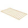 vidaXL Slatted Bed Base Brown 100 x 190 cm Solid Beech Wood