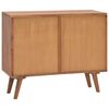 vidaXL Chest of Drawers 90x35x75 cm Solid Teak Wood