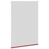 vidaXL Roller Blind Blackout Red 100x175 cm Fabric Width 95.7 cm Polyester