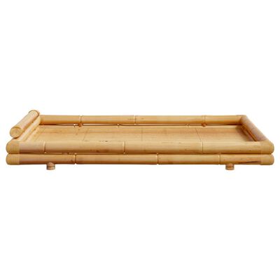 vidaXL Bed Frame Bamboo 120x200 cm
