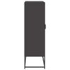 vidaXL Highboard Black 68x39x123 cm Steel
