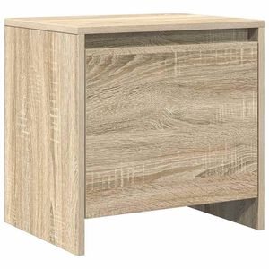 vidaXL Bedside Cabinet Sonoma Oak 45x34x44,5 cm Engineered Wood