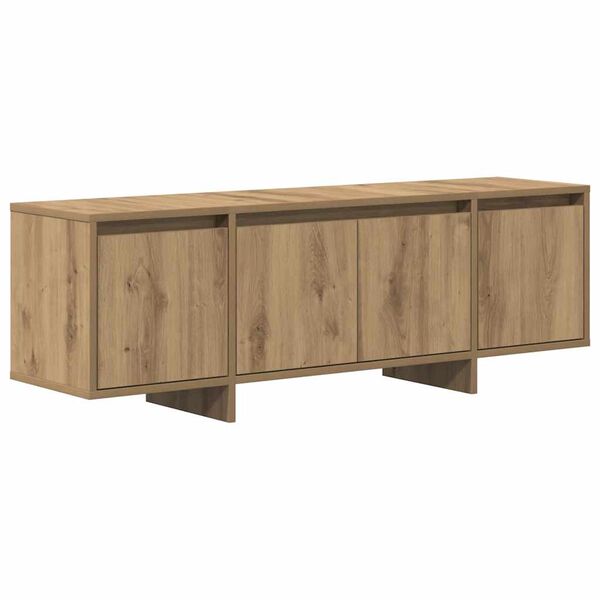 vidaXL TV Cabinet Artisan Oak 120x30x40.5 cm Engineered Wood