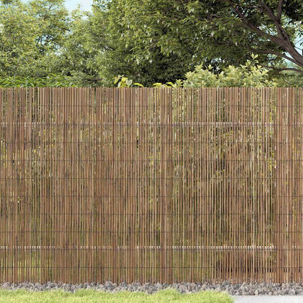 vidaXL Reed Fence Folding Brown 300 x 180 cm Reed
