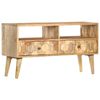 vidaXL TV Cabinet 90x30x50 cm Solid Mango Wood
