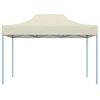 vidaXL Party Tent Folding Cream 280 x410 x 315 cm Oxford Fabric