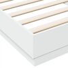 vidaXL Bed Frame without Mattress White 100x200 cm Engineered Wood