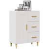 vidaXL Sideboard White 69.5x34x90 cm Engineered Wood