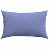 vidaXL Sofa Pillows 2 pcs Jeans Blue 50 x 30 cm Fabric
