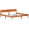 vidaXL Bed Frame without Mattress Solid Wood 200x200cm