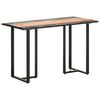 vidaXL Dining Table 120 cm Solid Reclaimed Wood