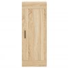 vidaXL Wall Mounted Cabinet Sonoma Oak 34.5x34x90 cm Engineered Wood