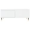 vidaXL Coffee Table White 90x50x36.5 cm Engineered Wood